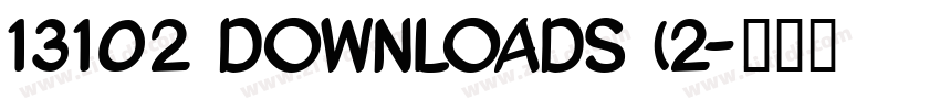 13102 downloads (2字体转换